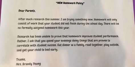 Teachers, parents just say no to elementary school homework No Homework Policy, Texas Teacher, Kid Responsibility, Teaching Second Grade, School Homework, Second Grade Teacher, Effective Teaching, Dear Parents, Math Homework