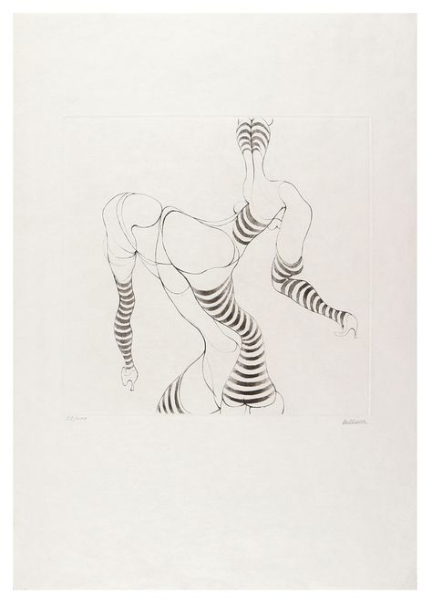 Hans Bellmer, Blind Contour, Mein Kind, Contemporary Graphic, Club Kids, Communication Design, Modern Artists, Mother Pearl, Gustav Klimt