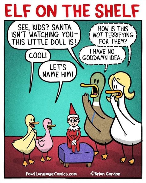 Christmas Humor Hilarious, Funny Christmas Humor, Parenting Humor Boys, Fowl Language Comics, Fowl Language, Parenting Comics, Brave Kids, Christmas Comics, Humor Hilarious