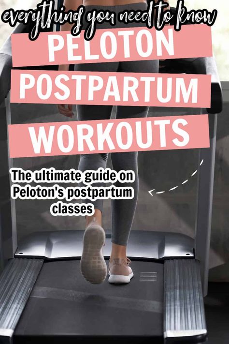 Postpartum Peloton Plan, Postpartum Workout Program, Postpartum Walking Schedule, Postpartum Peloton, Postpartum Treadmill Workout, Postpartum Workout Schedule, Peloton Workout Schedule, C Section Workout, Postpartum Workout Plan