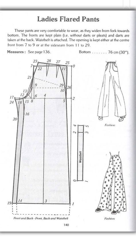 Palazzo Pants Palazzo Pants Pattern, Skirt Sewing Tutorial, Pola Blus, Pola Rok, Trousers Pattern, Sewing Pants, Pants Sewing, Pants Sewing Pattern, Easy To Sew