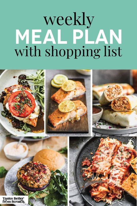 Meal planning just got easier with our delicious and healthy dinner ideas! From weight loss meal plans to family-friendly options, our meal planner is the perfect tool for creating a weekly meal plan that everyone will love. Check out our collection of meal planning recipes and ideas for inspiration!
#tastesbetterfromscratch #mealplanideas #weeklymealplans via @betrfromscratch Healthy Weekend Meals, Crispy Bbq Chicken, Weekly Meal Plan Family, Greek Burgers, Seasonal Meal Planning, Meal Planning Recipes, Healthy Weekly Meal Plan, Holiday Meal Planning, Chicken Caprese