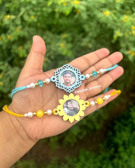 Pretty pastels 💛 Send this cutest photo rakhi to your bhai if you haven't yet :) ✨ Last few days to place your orders ✨ Delivering all over India ✨Dm for details [ Rakhi , rakshabandhan, rakhi for brother, photo rakhi , handcrafted rakhi, rakhi hamper] #rakhi #rakshabandhan #pastel #prettiest #cutest #bhai #bhabhi #bestbhaiever #bhaiya #sil #rakhigift #rakhi2024 #creative #handcrafted #kerala #pune #bhopal #indore #tamil #bangalore #momo #sweets Photo Rakhi, Rakhi For Brother, Raksha Bandhan, Pretty Pastel, Cute Photos, Pune, Bangalore, Indore, Kerala