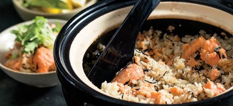 Cured Salmon Recipe, Sushi Rice, Most Popular Recipes, Cooking Together, Asian Cooking, Rice Dishes, Popular Recipes, Salmon Recipes, Clay Pots