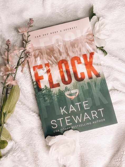 Flock By Kate Stewart, Flock Kate Stewart, Flock Book, The Ravenhood Series, Ravenhood Series, Kate Stewart, Ya Books, Book Aesthetic, Flocking