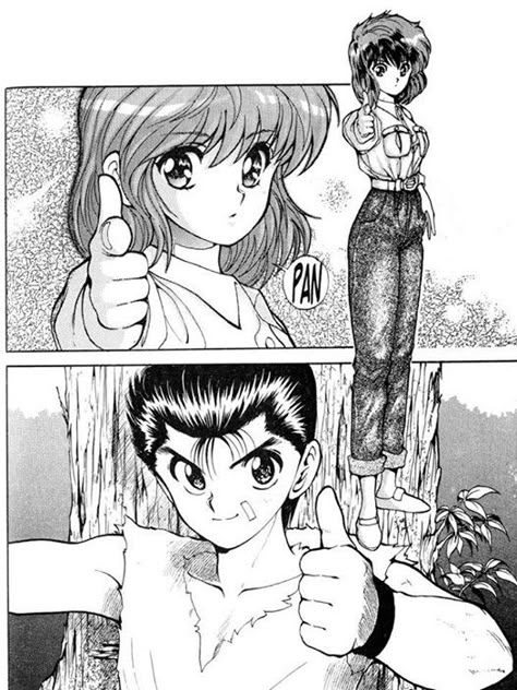 Togashi Yoshihiro, Yu Yu Hakusho Anime, Anime Knight, Manga Eyes, Yoshihiro Togashi, Yu Yu Hakusho, Really Cool Drawings, Best Anime Couples, Creative Pictures