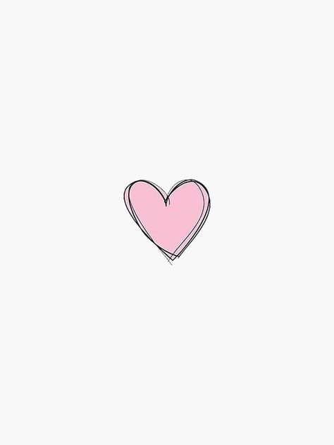 Pink Heart With White Background, Water Paint Tattoo, Socials Aesthetic, Pink Heart Icon, Gray Wallpapers, Love Heart Drawing, Pink Heart Sticker, Nova Logo, Cute Pink Heart