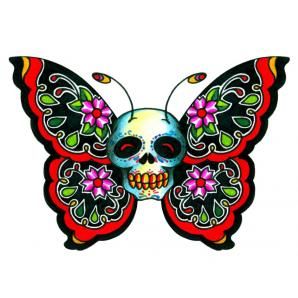 Skull butterfly Dead Butterfly Tattoo, Sugar Skull Butterfly, Dead Butterfly, Butterfly Name Tattoo, Tattoos Butterfly, Ankle Tat, Butterfly Tattoo Meaning, Butterfly Back Tattoo, Skull Butterfly