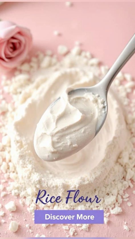 Brighten your complexion with the gentle combination of rice flour and rosewater in this DIY face mask. Face Masks For Glowing Skin, Masks For Glowing Skin, Kitchen Ingredients, Glowing Skin Mask, Clay Mask, For Glowing Skin, Clay Masks, Rice Flour, Homemade Skin Care