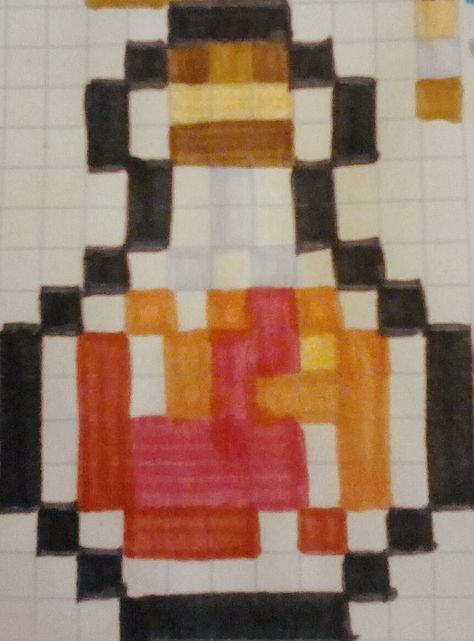 My art!! Minecraft Potion Pixel Art, Pixel Art, Minecraft, My Art, Art