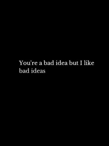 He's gonna break your heart, girl. Bad Boy Quotes, One Line Quotes, The Boogeyman, Bad Boy Aesthetic, Character Quotes, Boy Quotes, Bad Idea, Dirty Mind, Bad Boy