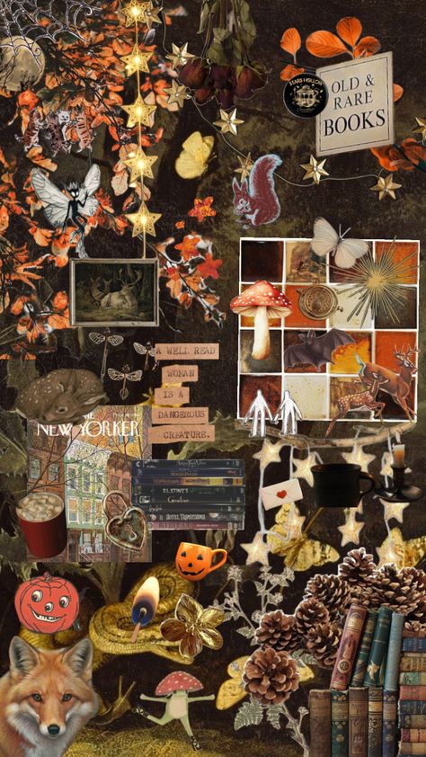 #autumn #witchy #orange Witchy Vibes Aesthetic, Witchy Vibes, Rare Books, New Yorker, Orange