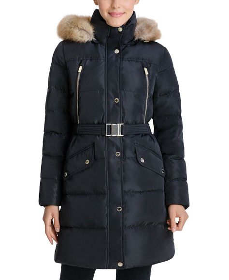 Long puffer coat outfit