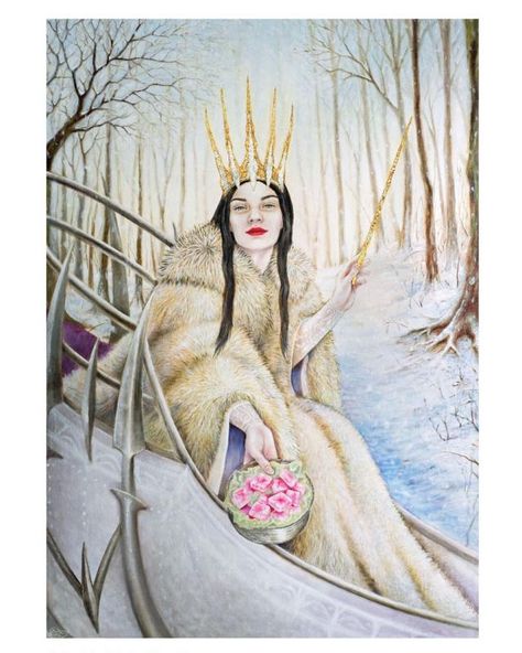 Jadis - White Witch of Narnia by Tirawen Chronicles Of Narnia Characters, White Witch Narnia, Jadis The White Witch, The White Witch, Beloved Book, White Witch, Chronicles Of Narnia, Snow Queen, Narnia