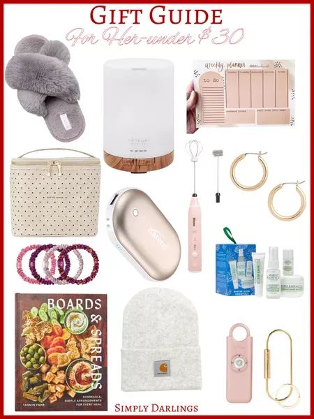 Gift Inspiration under 30 dollars for the lady in your life. Gift Inspiration, Inspirational Gifts, Gift Guide, Holiday Gifts, Gifts For Her, Gift Ideas, Nordstrom, Gifts