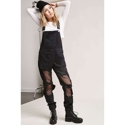 Goth Overalls Outfit, Punk Office, Black Overalls Outfit, 90s Fashion Overalls, 90s Fashion Outfits Hip Hop, Overalls Outfits, Overalls Jumpsuit, 90s Fashion Women, Overalls Fashion