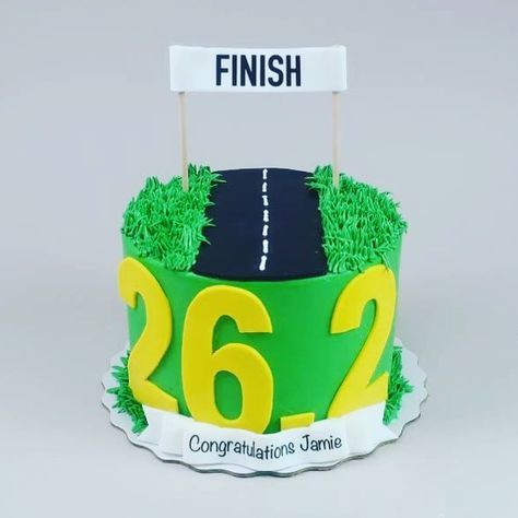 Empire Cake on Instagram: “Congratulations to everyone who participated in the New York City Marathon this past Sunday!” Marathon Cake, Creative Pumpkin Painting, City Marathon, Creative Pumpkins, Tasty Baking, Painted Pumpkins, Baking, Cake