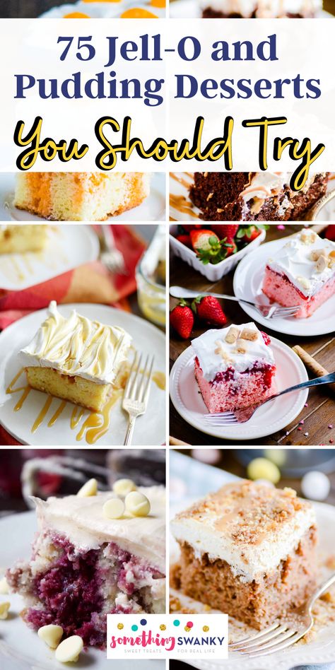 Dessert Recipes With Jello, Desserts With Jello Powder, Jell-o Cake Recipes, Jello White Chocolate Pudding Recipes, Jello And Ice Cream Dessert, Desserts Made With Pudding, Jello Pudding Ice Cream Recipes, Evaporated Milk And Jello Dessert, Recipes With Vanilla Pudding Mix In Them