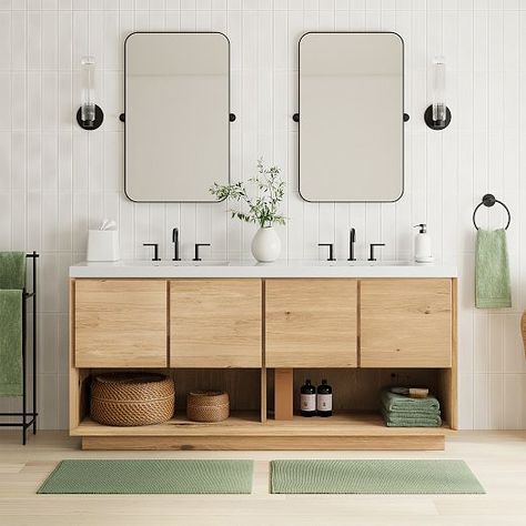 White double vanity