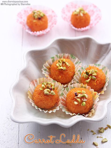 carrot laddu recipe Motichoor Ladoo Recipe, Motichoor Ladoo, Diwali Sweets Recipe, Laddu Recipe, Ladoo Recipe, Diwali Sweets, Diwali Food, Sweet Meat, Indian Dessert Recipes