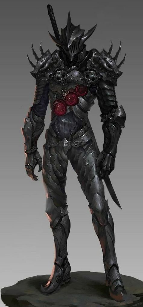 Guerriero Samurai, 다크 판타지, Knight Art, Knight Armor, Fantasy Monster, Fantasy Armor, Dota 2, Armor Concept, Fantasy Warrior