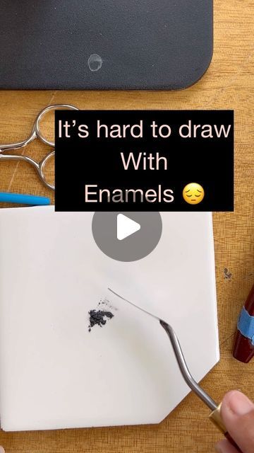 How To Enamel Jewelry, Cloisonne Enamel Jewelry, Enamel Painting, Working Hands, Vitreous Enamel, Jewelry Artist, Asking Questions, Cloisonne Enamel, Enamel Paint