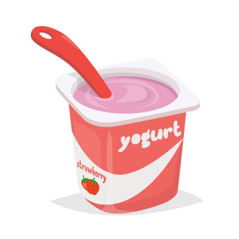 31,800+ Yoghurt Illustrations, Royalty-Free Vector Graphics & Clip Art - iStock | Yogurt with fruit, Yogurt bowl, Yogurt spoon Fruit Yogurt Bowl, Yogurt With Fruit, Vanilla Desserts, Yoghurt Recipe, Yogurt Packaging, Yoghurt Bowl, Tea Riffic, Milk Splash, Healthy Yogurt