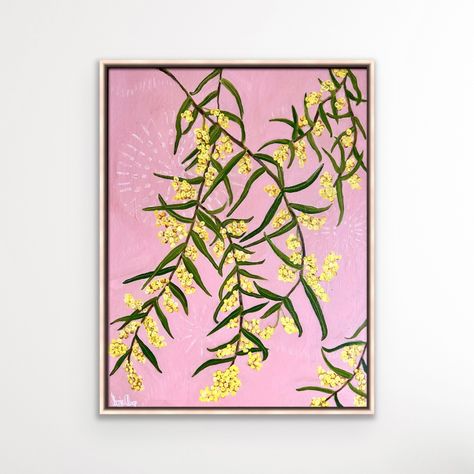 "Spirit Wattle " by Lizzie Alsop. Paintings for Sale. Bluethumb - Online Art Gallery Tree Spirit, Buy Art Online, Paintings For Sale, Online Art Gallery, Rainy Day, Painting & Drawing, Buy Art, Online Art, Flower Garden