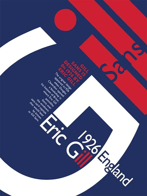 Typography Poster_Gill Sans Typeface Poster, Gill Sans, Typo Poster, Graphic Design Cards, 타이포그래피 포스터 디자인, Poster Fonts, Typography Layout, Typography Poster Design, Creative Typography