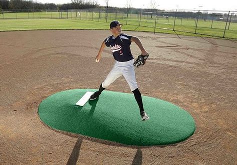 Portolite Pitching Mounds Pitching Mound, Pitching Machine, Baseball Pitching, Astro Turf, Built To Last, Pro Sports, Baseball Softball, Baseball Field, Softball