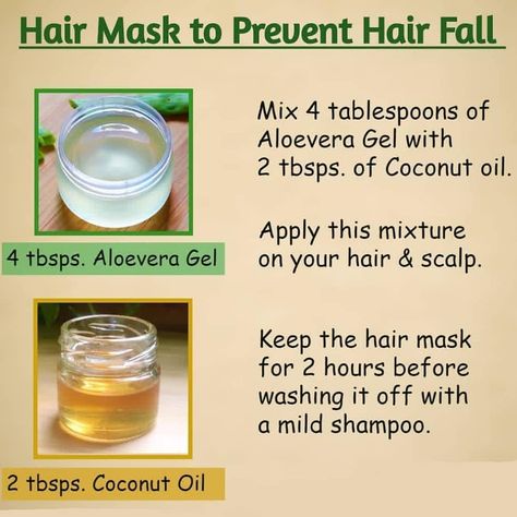 Mask For Hair, Coconut Oil Hair Mask, Prevent Hair Fall, Hair Care Recipes, Reduce Hair Fall, Hair Remedies For Growth, Luscious Hair, Healthy Natural Hair, Promote Healthy Hair Growth