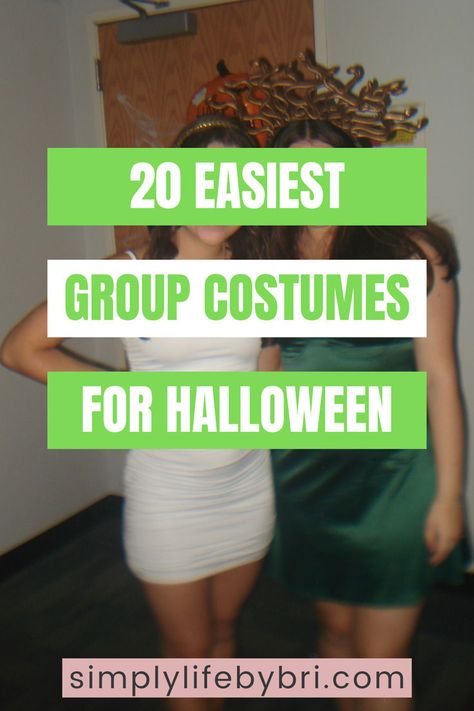 group costumes for halloween Halloween Decorations Apartment, Costumes For Halloween, College Diy, Simply Life, College Halloween, College Parties, Easy Costumes, Halloween This Year, Group Costumes