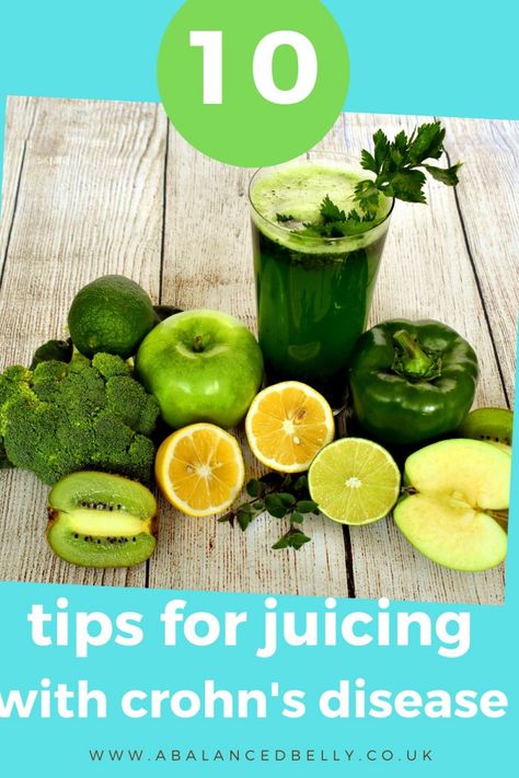 10 tips for Juicing for Crohn’s Disease – my top tips for starting juicing if you're struggling with inflammatory bowel disease, juicing for crohn's disease and UC. Detox Drinks Recipes, Detoxify Your Body, Natural Detox, Detox Your Body, Detox Smoothie, Juicing Recipes, Detox Drinks, Nutrition Tips, Smoothie Diet