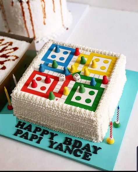 40 Ludo Cake Design (Cake Idea) - January 2020 | Simple cake designs, Creative birthday cakes, Cake designs for boy Ludo Cake, Cake Designs For Boy, Cake Designs For Kids, Birthday Cake For Mom, Fruity Cake, Rainbow Birthday Cake, Cool Cake Designs, Mini Tortillas, Simple Cake Designs