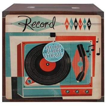 Yesteryear Storage Box Record Album. Keep your vinyl records organized in this retro style box. #records #vinylrecord #albums #storage #box #retro #style #music #ad Vinyl Record Organization, Record Organizer, Record Box, Record Boxes, Donation Box, Style Box, Boss Man, Home Goods Decor, Rock Stars