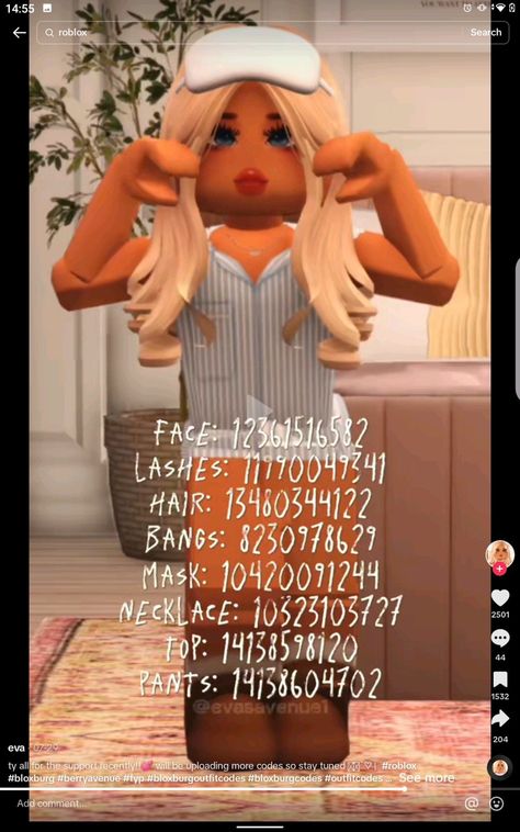 need some cute pjs for rps? i got u!! 🤍 Cozy Outfit Codes For Bloxburg, House Berry Avenue Codes, Berry Avenue Codes Blonde, Berry Avenue Codes Blonde Hair, Barry Avenue Codes Outfit, Barry Avenue Codes, Outfit Blonde, Pj Outfit