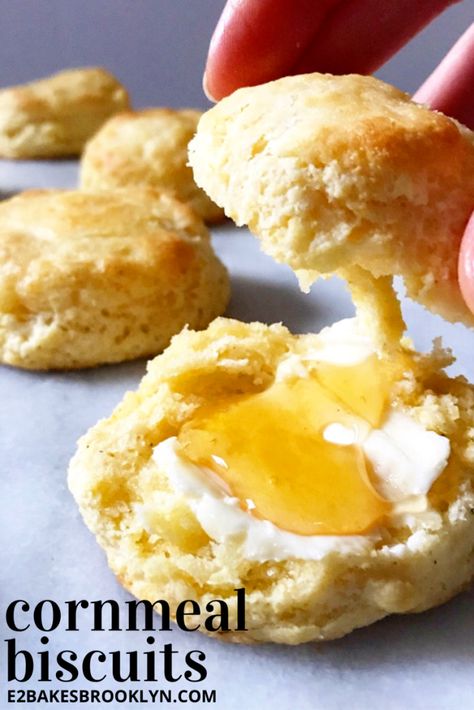 Cornmeal Biscuits | e2 bakes brooklyn Cornmeal Biscuits Recipe, Cornmeal Biscuits, Bread Salad Recipe, Hostess Wanted, Chili Salad, Cornmeal Recipes, Best Cornbread Recipe, Biscuit Bread, Biscuit Rolls