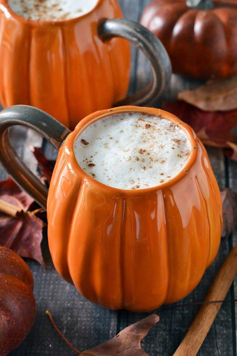 Low Carb Pumpkin Spice Latte Homemade Pumpkin Spice Creamer, Mother Thyme, Pumpkin Spice Creamer, Pumpkin Syrup, Homemade Pumpkin Spice, Slow Cooker Pumpkin, Mini Apple Pies, Harvest Pumpkin, Pumpkin Spice Syrup