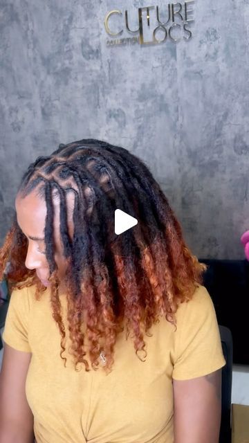 Culture Loc Specialist 🌱 on Instagram: "12” Custom color request for a permanent culture locs extensions 🔥  • August & September  Scheduling Link in Bio  • Link in bio for classes , email , store and more" Fall Loc Colors, Culture Locs, Loc Extensions Permanent, Permanent Loc Extensions, Locs Extensions, Loc Colors, Loc Extensions, Loc Journey, Loc Styles