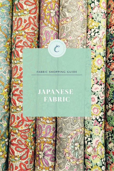 Diy Japanese Clothes, Japanese Fabric Prints, Fabric Websites, Asian Quilts, Fabric Shops Online, Japanese Sewing Patterns, Fabric Shopping, Tokyo Shopping, Japanese Patchwork