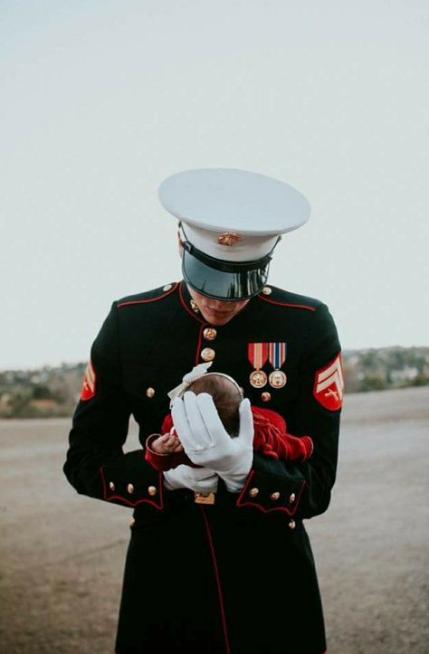 #military #marines #navy #airforce #coastgaurd #fatherbaby #newbornphotos #militarybaby Marine Girlfriend Quotes, Usmc Baby, Marine Corps Baby, Battling Demons, Office Workouts, Marine Pictures, Army Photos, Marine Baby, Marine Girlfriend