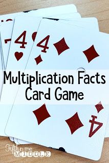 Multiplication Card Games, Multiplication Games 3rd, Multiplication Fluency Games, Multiplication Practice Games, Multiplication Facts Games, Math Fact Games, Math Card Games, Learning Multiplication, Multiplication Activities