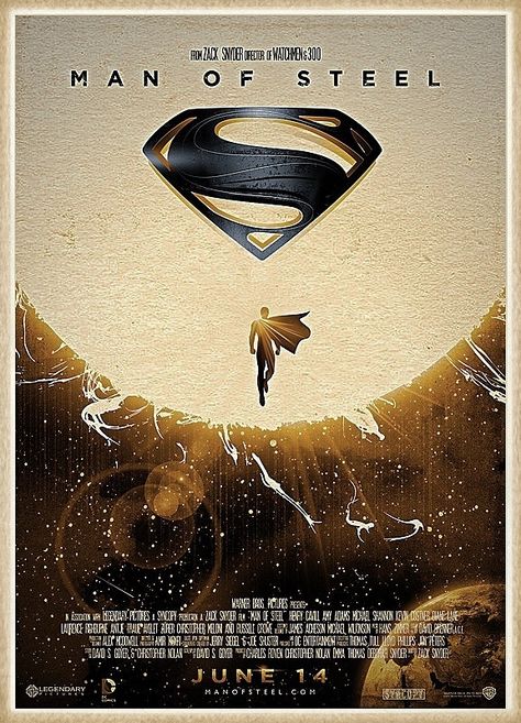 Poster Teremana Tequila, Superman Man Of Steel, Univers Dc, Hero Poster, Movie Posters Design, Dc Movies, Alternative Movie Posters, Batman And Superman, Detective Comics