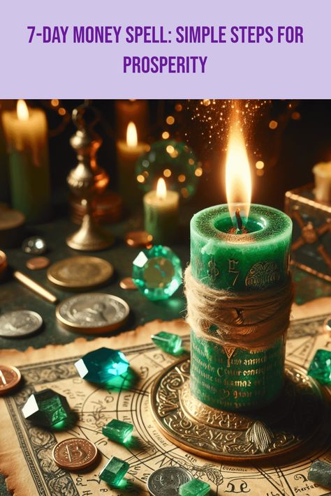 Discover the magic of a 7-day money spell! Explore beginner-friendly witchcraft rituals. Learn how to practice German witchcraft for abundance and prosperity. Step-by-step guide with powerful rituals for financial growth and manifestation. Start attracting wealth today! Money Rituals Magic Spells, German Witchcraft, Spell For Money, Money Altar, Abundance Magic, Witchcraft Rituals, Money Candle Spell, Money Rituals, Powerful Money Spells