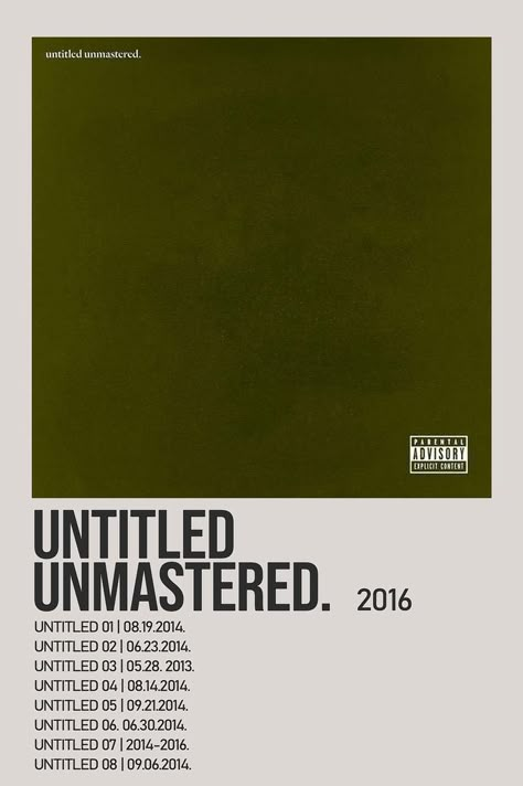 minimalist album poster kendrick lamar alternative album poster untitled unmastered alternate album poster Untitled Unmastered Album Cover, Untitled Kendrick Lamar, Untitled Unmastered Wallpaper, Alternate Minimalist Album Covers, Simple Album Covers, Kendrick Lamar Untitled Unmastered, Kendrick Lamar Untitled, Untitled Unmastered, Kendrick Album