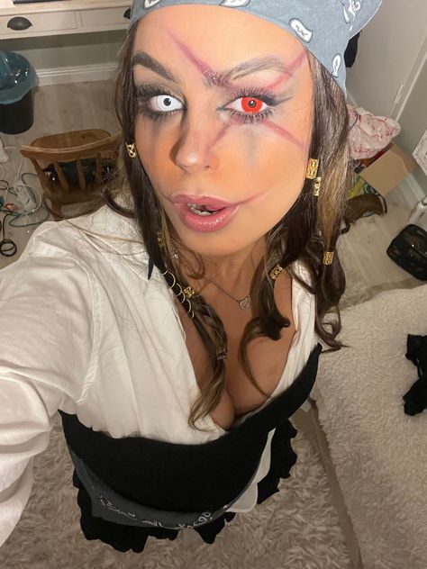 Scary Pirate Makeup, Scary Pirate, Pirate Makeup, Amazing Halloween Makeup, Inspo Instagram, Pirate Costume, Walk Of Fame, Halloween Makeup, Halloween Costume