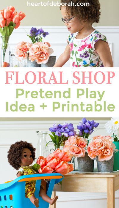 Looking for a spring themed dramatic play center? Create your own flower shop and garden. Kids will love buying and water their floral bouquets. Download the free printables included for an open/closed sign and a flower sign shop. Flower Shop Printables Free, Pretend Flower Shop, Sanguine Temperament, Flower Shop Preschool, Dramatic Play Garden, Pretend Play Printables, Color Practice, Dramatic Play Printables, Open & Closed Signs