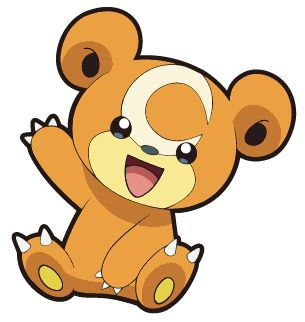 Teddiursa! Bear Pokemon, Pokemon Names, 150 Pokemon, Pokemon Project, Pokemon Craft, Pokemon Alola, Pokemon Universe, Pokemon Eeveelutions, Christmas Child