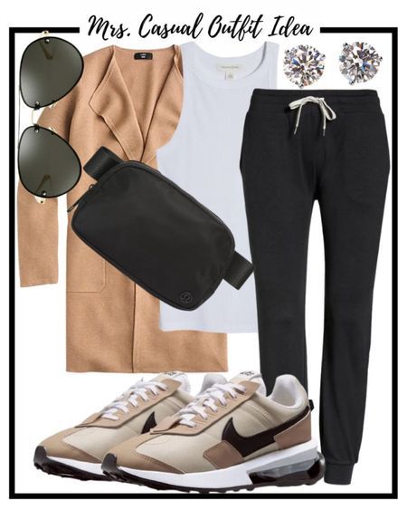 Casual Chique, Joggers Outfit, Mode Casual, Athleisure Wear, Athleisure Outfits, Mode Inspo, Sporty Outfits, Fall Winter Outfits, Look Chic