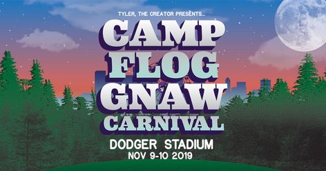 Las Angelos Fesival Camp Flog Gnaw, Future Board, Dodger Stadium, Tyler The Creator, Design Digital, Wall Collage, Carnival, Vision Board, Camping